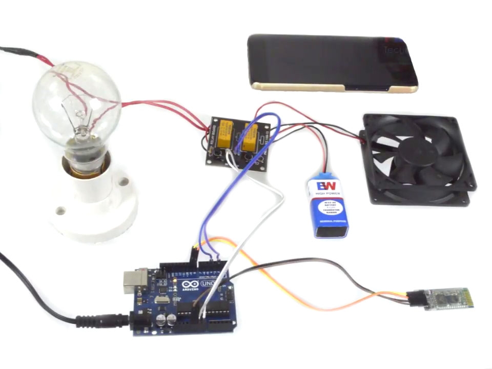 Voice Controlled Home Automation Using Arduino