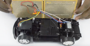 Bluetooth based RC car control using Spartan3an FPGA Project Kit