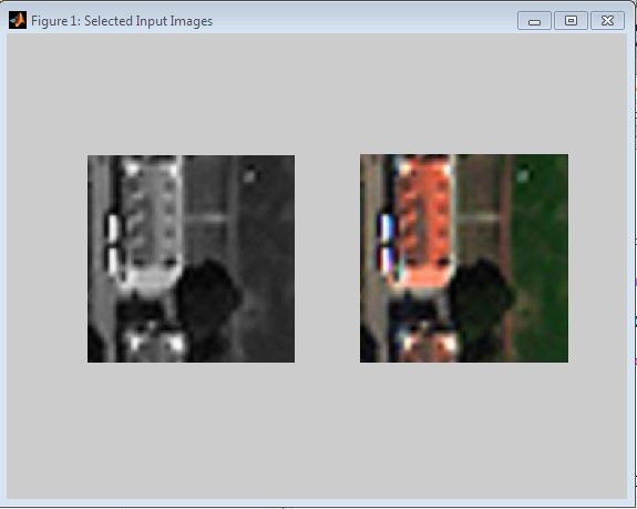 Matlab code for Satellite Multispectral Image Enhancement