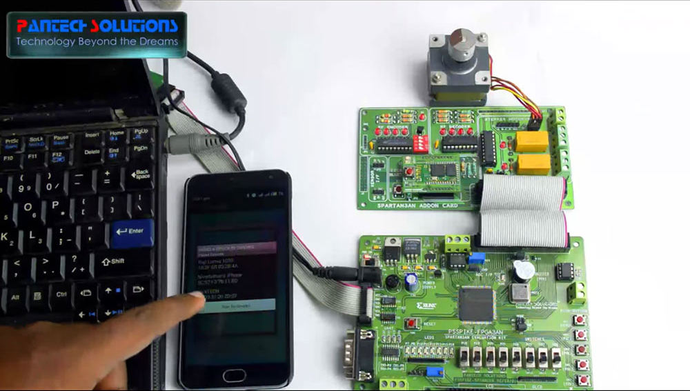 Bluetooth Based Wireless Home Automation System Output Image