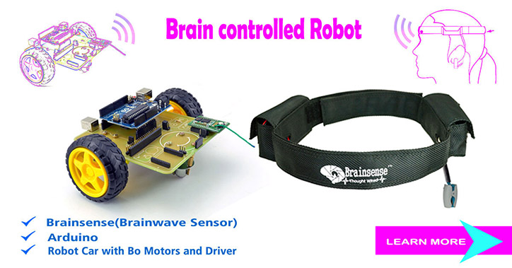 How to Make a Brain Controlled Robot using  Brainsense (or) Neurosky Mindwave Mobile
