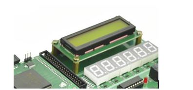 LCD Placement on Virtex5 FPGA Development Kit
