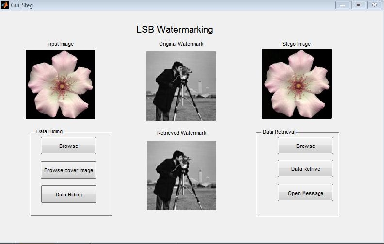 matlab code for digital watermarking