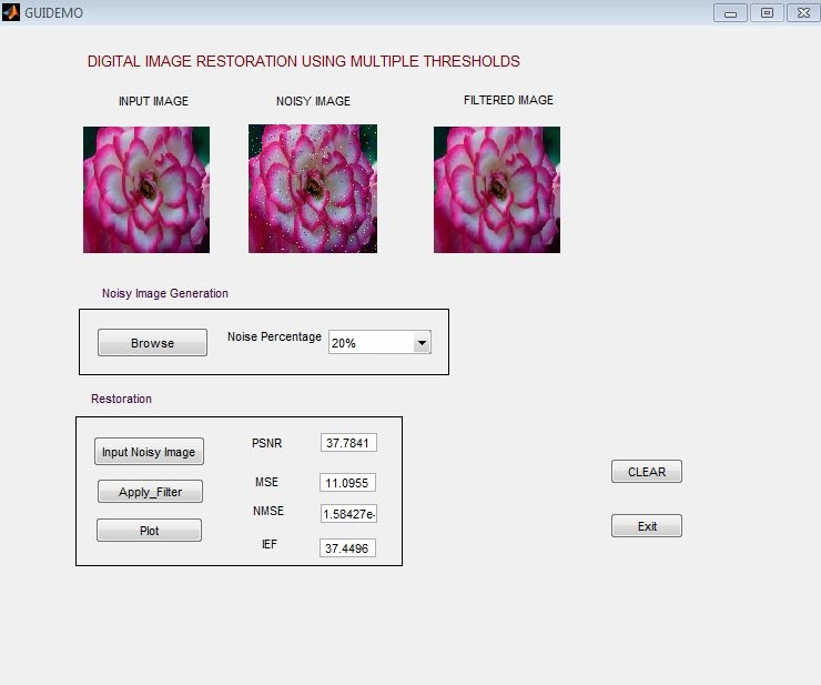 matlab code for image restoration