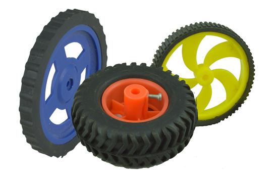 Fig1.11: Selection of wheels